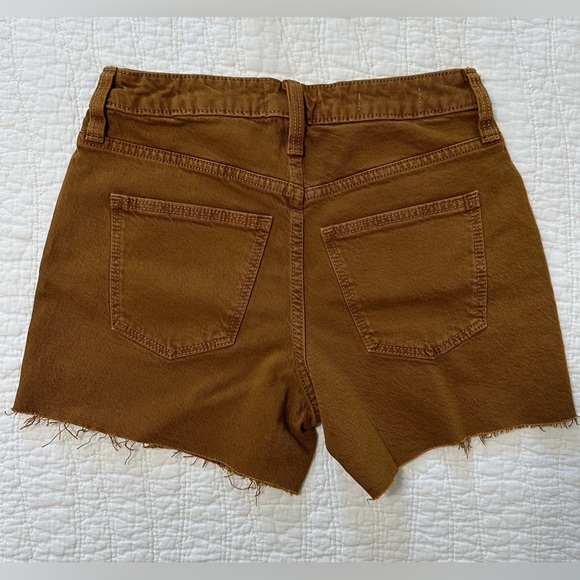 NWOT plum & rust Universal Thread denim shorts - Picture 7 of 15